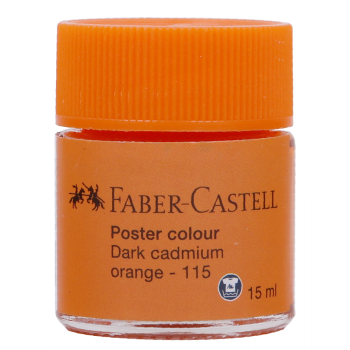 Poster Colour Dark Cadmium Orange
